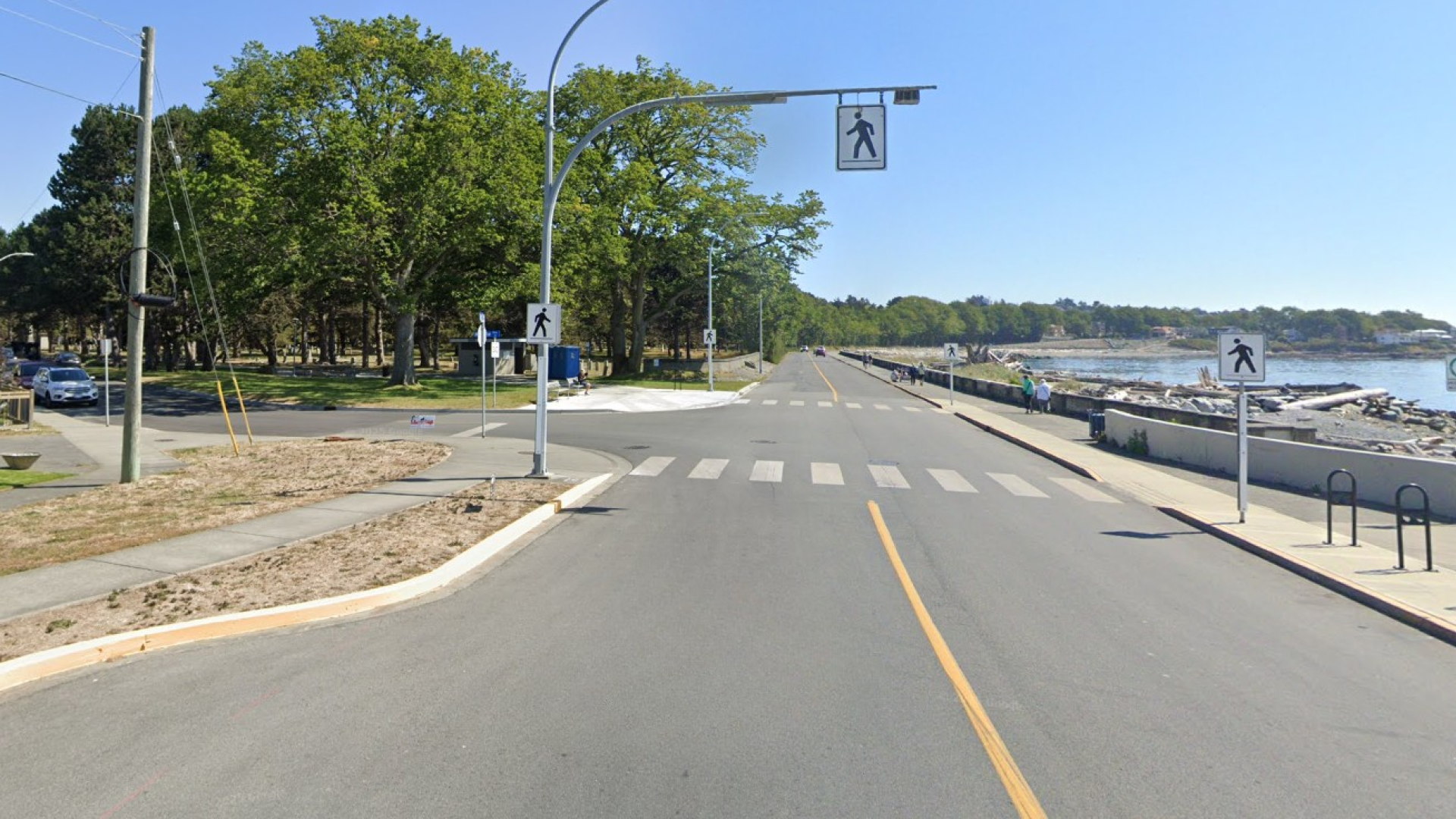 Dallas Road on a sunny day